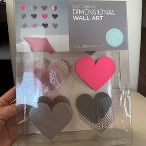Heart wall art